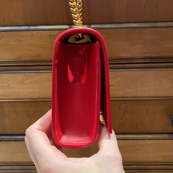 YSL Red/Gold purse - Picture 9 of 14